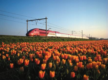 Thalys Paris Amsterdam koming up