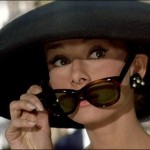Audrey Hepburn Wayfarer Ray-Ban 75 ans by Koming up