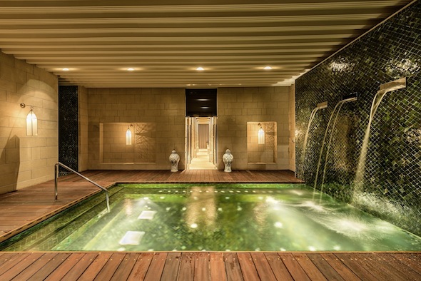 Hotel Sahrai Fès Maroc spa givenchy indoor pool by komingup