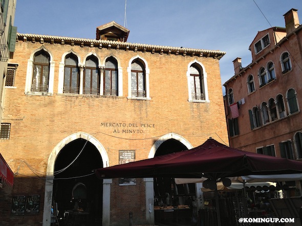 Aman Canal Grande Venice marché du rialto