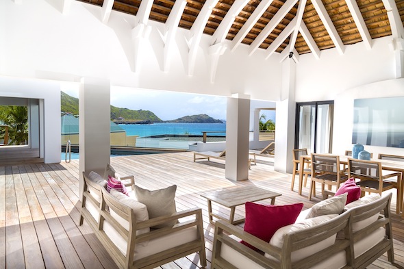 Hotel Taïwana Saint Barthélémy Caraïbes Penthouse vue d'ensemble by KomingUP blog dernieres tendances du voyage