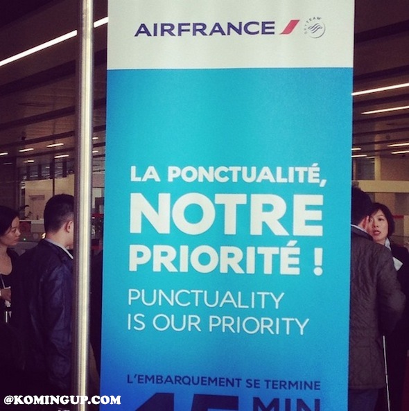 Aeroport de Roissy-vol AF pour shangaï annule