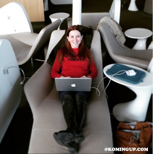 Lounge Air France Business class vol pour Shanghaï