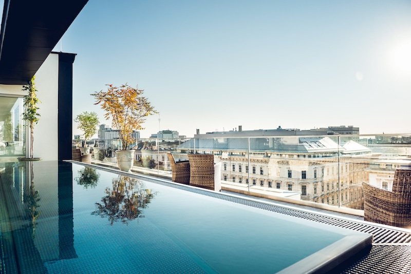 Hotel Grand Ferdinand Vienne boulevard Ringstraße-Grand Ferdinand Rooftop Pool by komingup