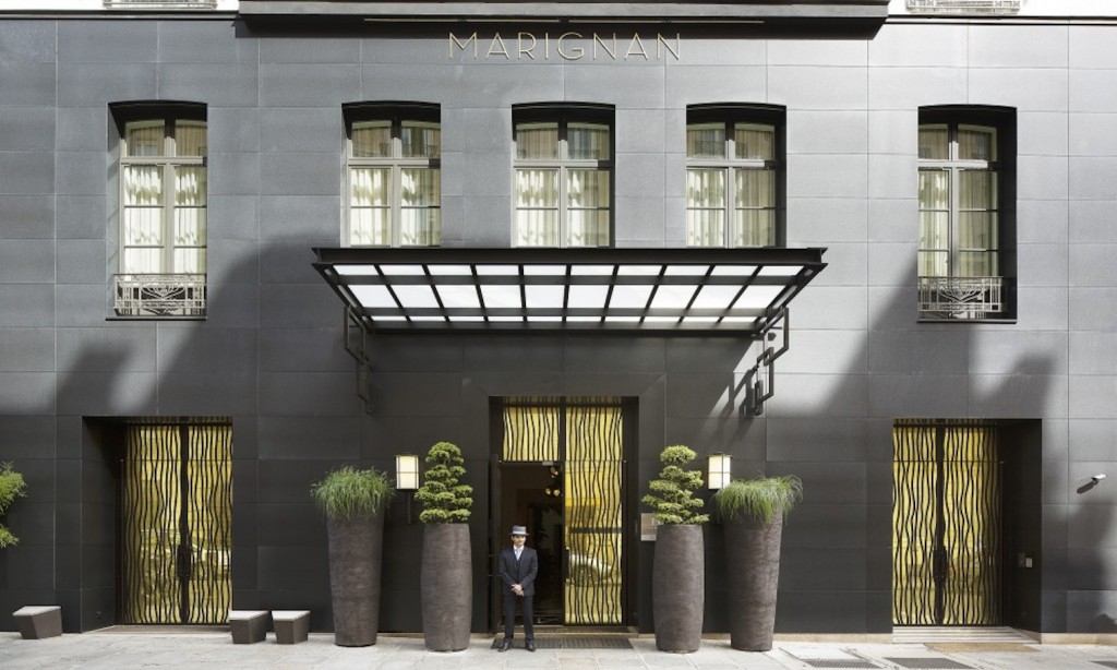 Hotel Marignan Paris Triangle d'or Façade