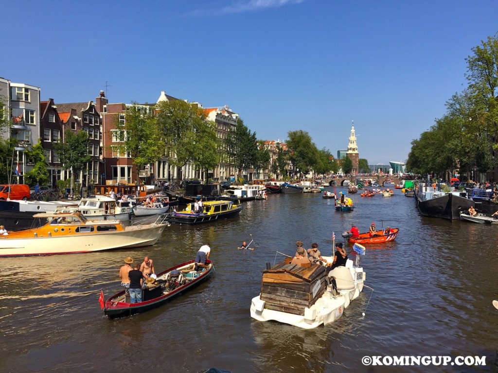 Une parisienne a Amsterdam sail amsterdam carnaval 2