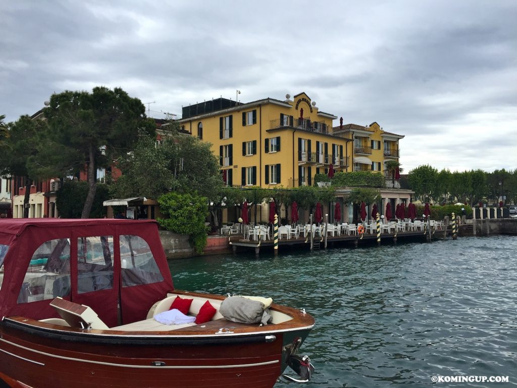 Carnet de voyage d'une parisienne en Italie du nord lac de garde ville de sirmione