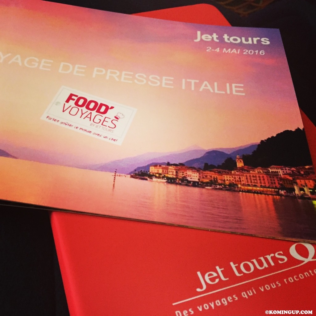 Voyage de presse Jet tours italie