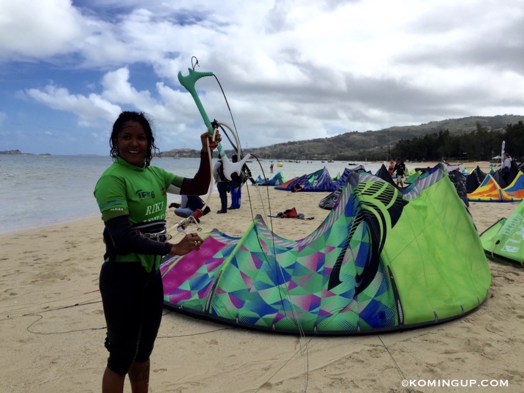 Ile rodrigues ocean indien championne de kite mauricienne