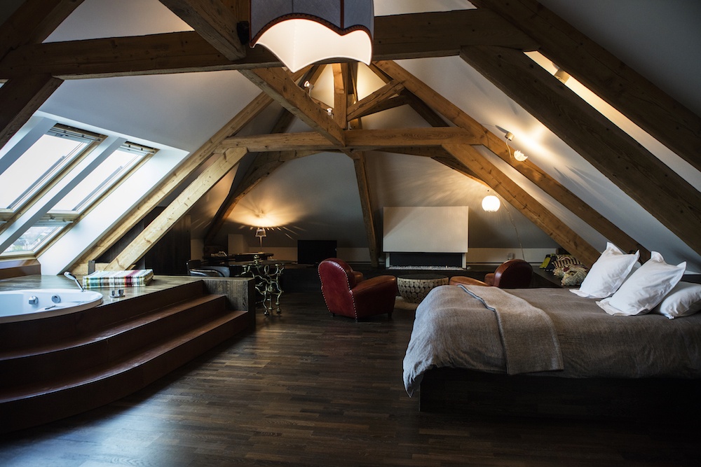 Le Clos des Sens hôtel cinq étoiles Annecy chambre